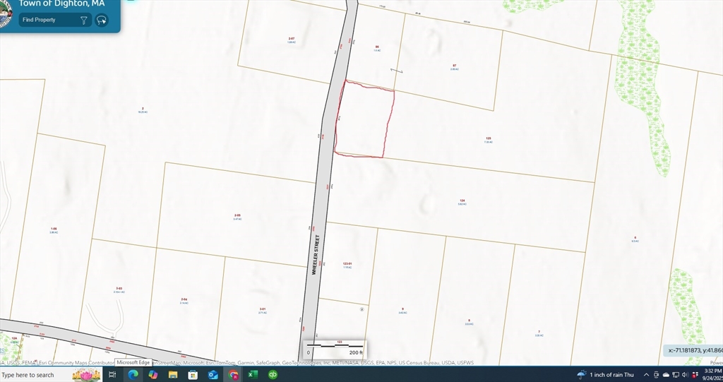 2181 Wheeler St., Dighton, Massachusetts, ,Land,For Sale,Wheeler St.,73435199