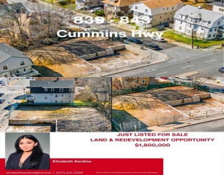 839-843 Cummins Hwy, Boston, Massachusetts, ,Land,For Sale,Cummins Hwy,73436705