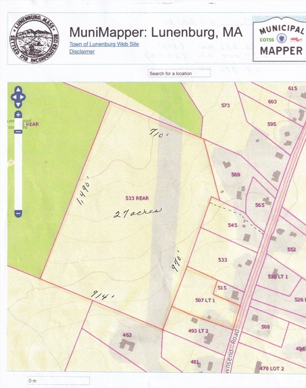 507/533R West Townsend Road, Lunenburg, Massachusetts, ,Land,For Sale,West Townsend Road,73438653