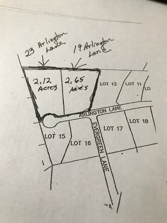 19 and 23 Arlington Lane, Walpole, Massachusetts, ,Land,For Sale,Arlington Lane,73441451