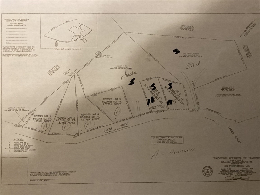 lot A1 Carver Street, Granby, Massachusetts, ,Land,For Sale,Carver Street,73360810