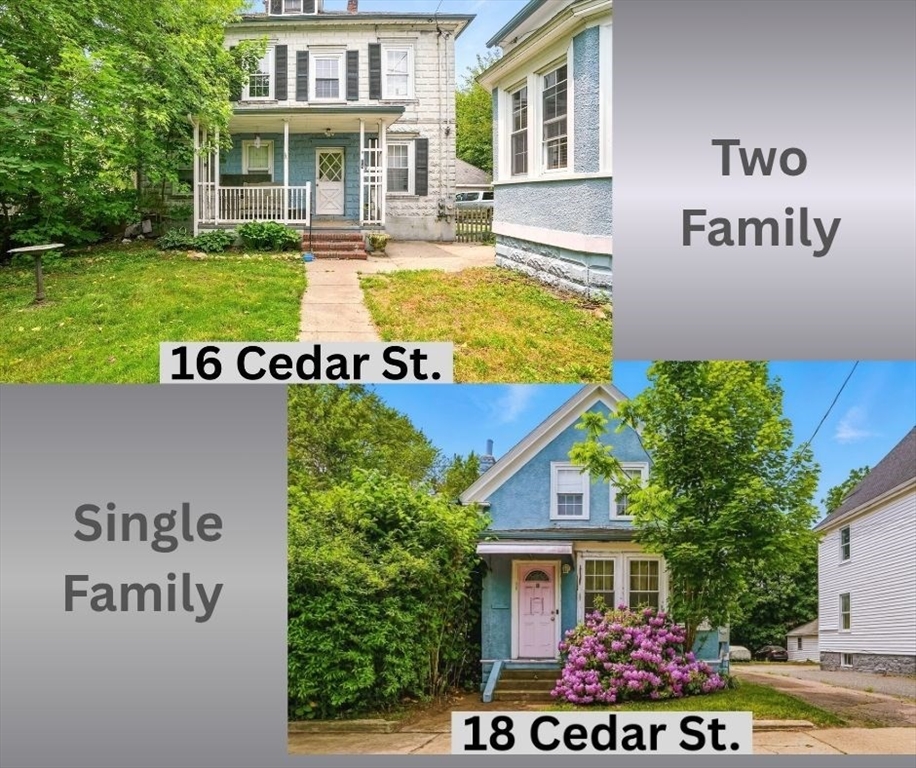 16-18 Cedar Street, Milford, Massachusetts, 9 Bedrooms Bedrooms, 20 Rooms Rooms,3 BathroomsBathrooms,Residential Income,For Sale,Cedar Street,73391983