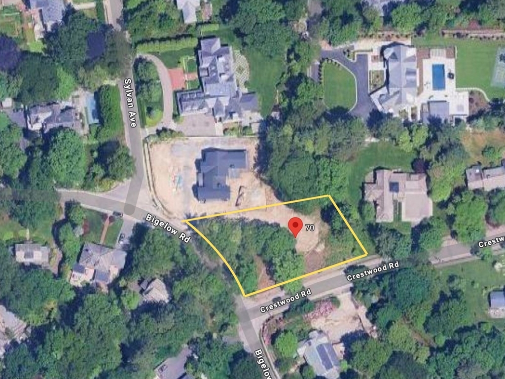 70 Bigelow Rd, Newton, Massachusetts, ,Land,For Sale,Bigelow Rd,73447695