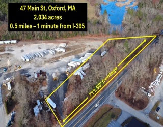 47 Main St, Oxford, Massachusetts, ,Land,For Sale,Main St,73456649