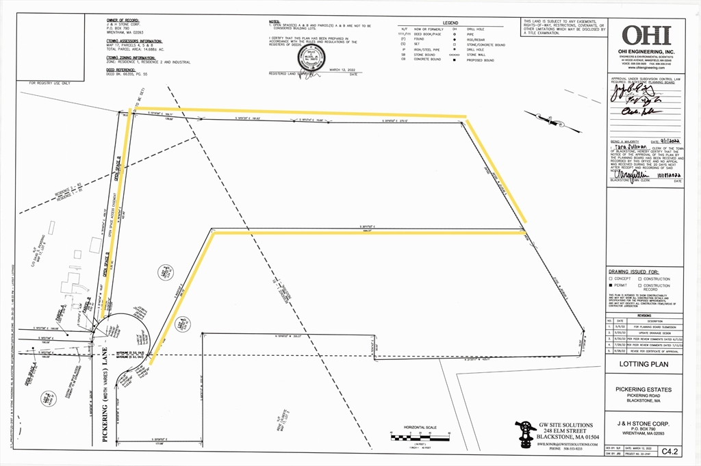 Lot 3 Pickering Road, Blackstone, Massachusetts, ,Land,For Sale,Pickering Road,73457315