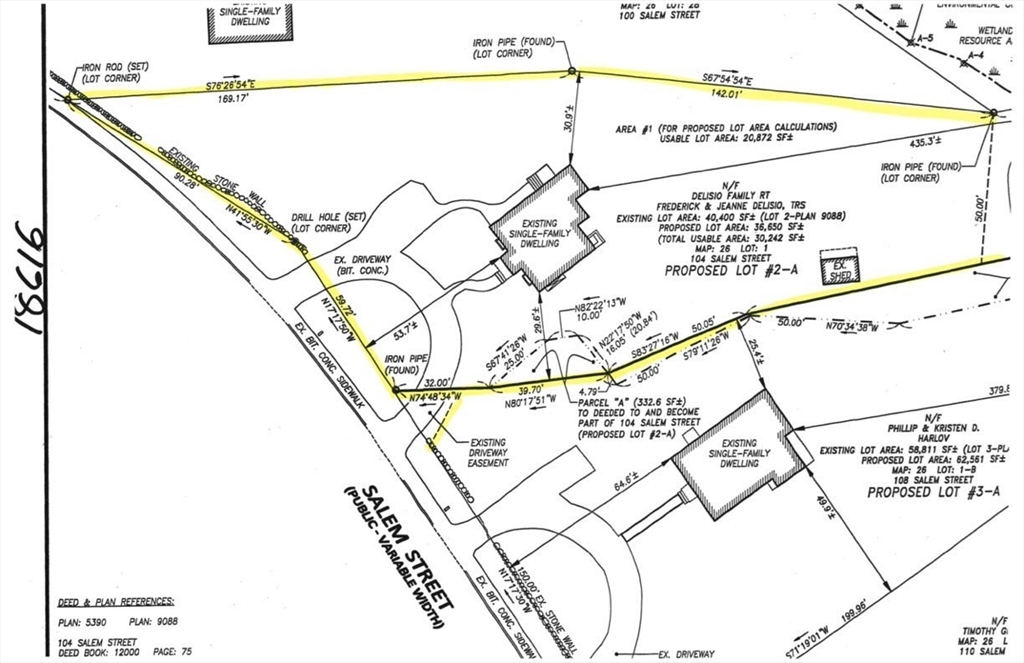 104 Salem Street, Andover, Massachusetts, ,Land,For Sale,Salem Street,73454756