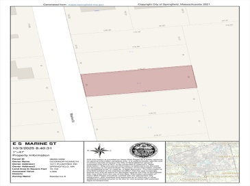 0 Marine (Lot 161), Springfield, Massachusetts, ,Land,For Sale,Marine (Lot 161),73439613