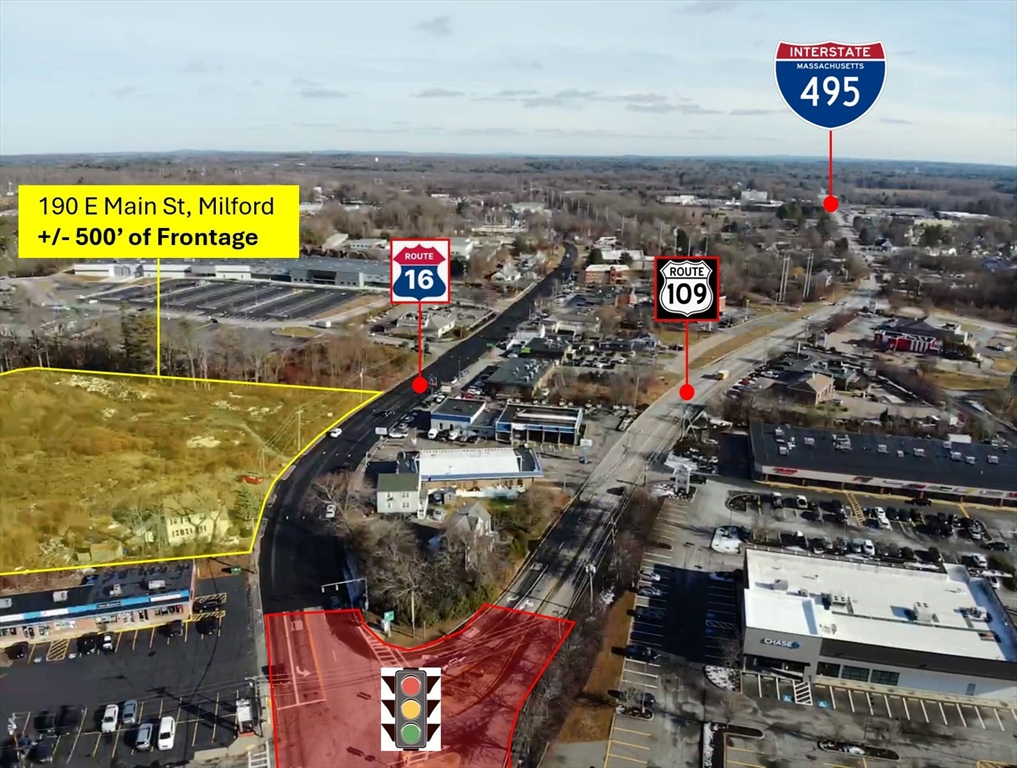 190-194 E Main St, Milford, Massachusetts, ,Land,For Sale,E Main St,73460817