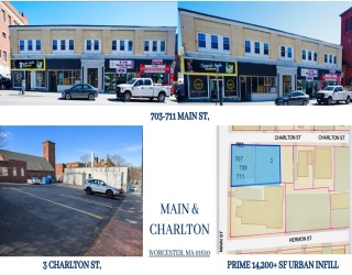 709 Main St, Worcester, Massachusetts, ,Commercial Sale,For Sale,Main St,73463479