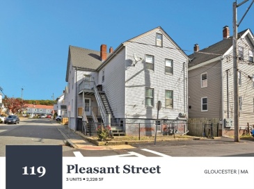 119 Pleasant St, Gloucester, Massachusetts, 5 Bedrooms Bedrooms, 11 Rooms Rooms,3 BathroomsBathrooms,Residential Income,For Sale,Pleasant St,73452267