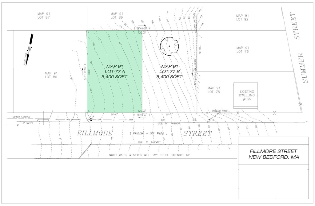 0 Fillmore St, New Bedford, Massachusetts, ,Land,For Sale,Fillmore St,73465414