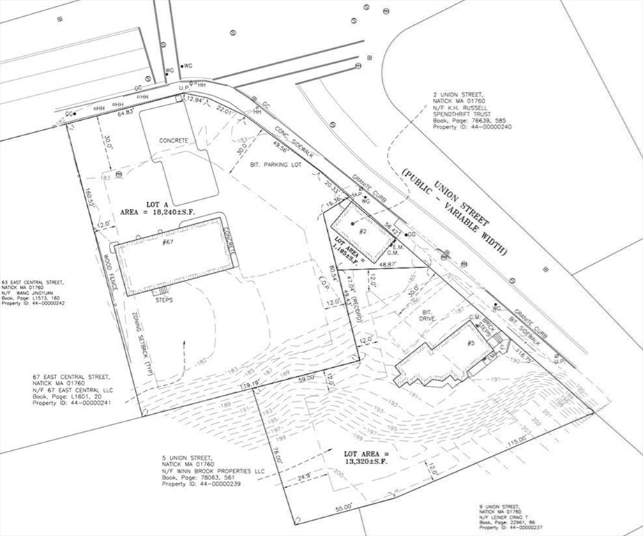 67 E Central St & 5 Union St, Natick, Massachusetts, ,Land,For Sale,E Central St & 5 Union St,73468404
