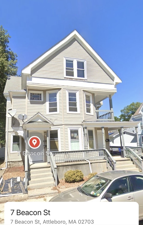 7 Beacon St, Attleboro, Massachusetts, 3 Bedrooms Bedrooms, 7 Rooms Rooms,1 BathroomBathrooms,Residential Lease,For Rent,Beacon St,73469763