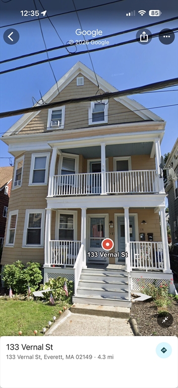 133 Vernal St, Everett, Massachusetts, 2 Bedrooms Bedrooms, 5 Rooms Rooms,1 BathroomBathrooms,Residential Lease,For Rent,Vernal St,73470580