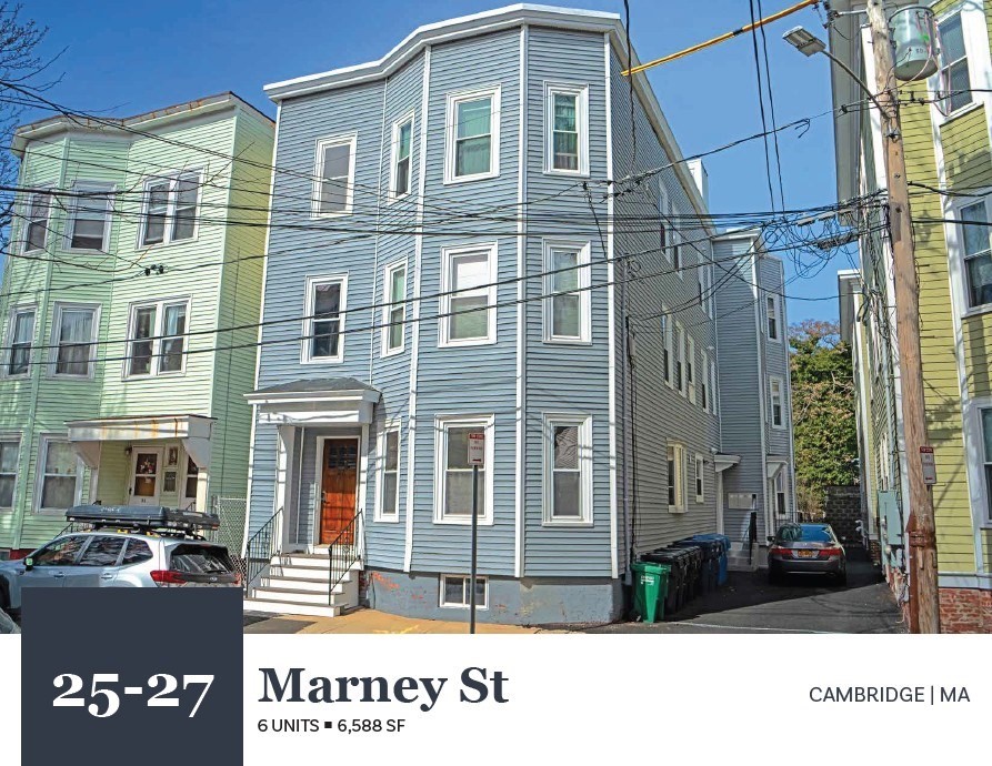 25-27 Marney St, Cambridge, Massachusetts, 21 Bedrooms Bedrooms, 33 Rooms Rooms,6 BathroomsBathrooms,Residential Income,For Sale,Marney St,73374339