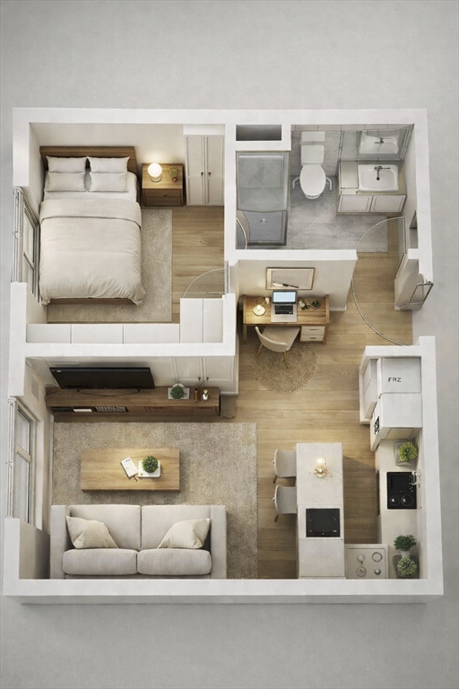 84 Ellery, Cambridge, Massachusetts, 1 Bedroom Bedrooms, 1 Room Rooms,1 BathroomBathrooms,Residential Lease,For Rent,Ellery,73471494