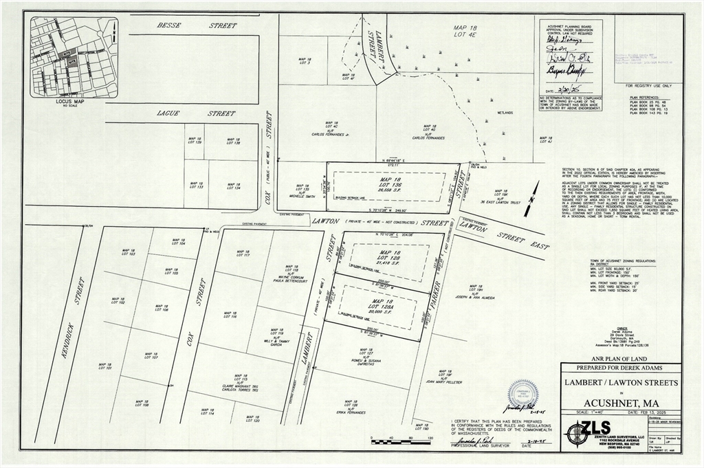 0 Land Way, Acushnet, Massachusetts, ,Land,For Sale,Land Way,73479153