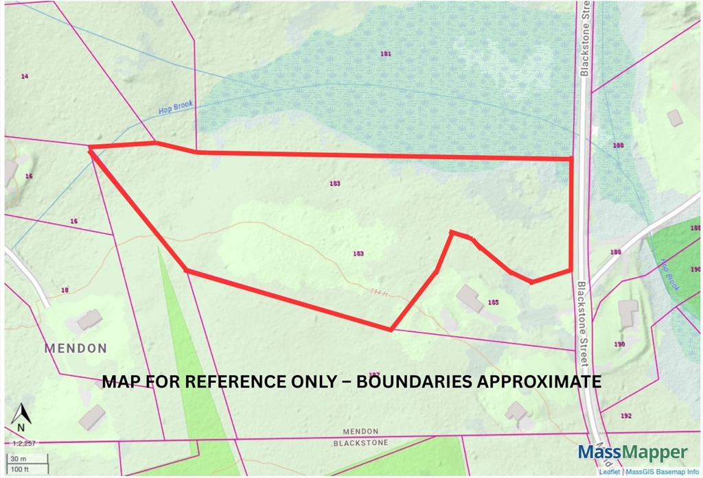 183 Blackstone St, Mendon, Massachusetts, ,Land,For Sale,Blackstone St,73480327