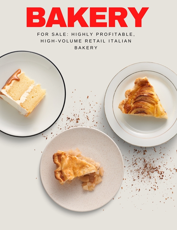 000 Full Service Bakery, Stoneham, Massachusetts, ,Business Opportunity,For Sale,Full Service Bakery,73483978