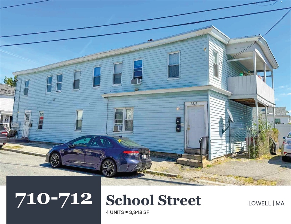 710 School St, Lowell, Massachusetts, 8 Bedrooms Bedrooms, 16 Rooms Rooms,4 BathroomsBathrooms,Residential Income,For Sale,School St,73484081