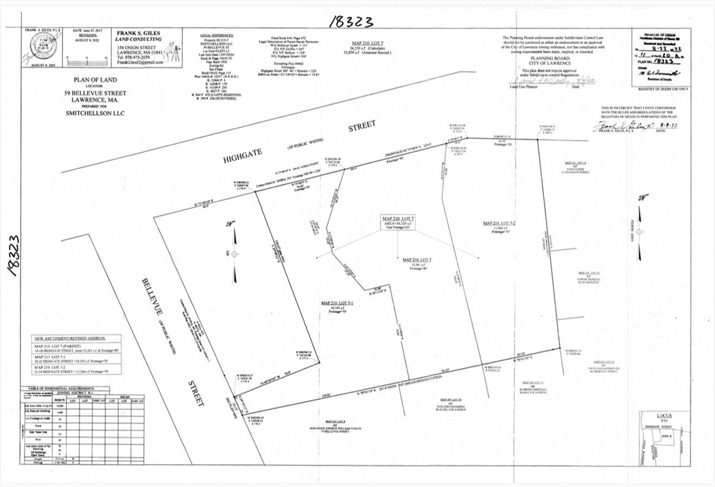 12-14 Highgate, Lawrence, Massachusetts, ,Land,For Sale,Highgate,73492938