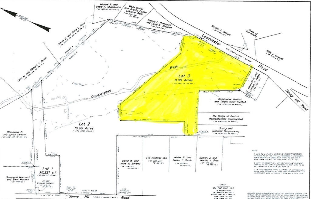 Lot 3 Leominster Road, Lunenburg, Massachusetts, ,Land,For Sale,Leominster Road,73490206