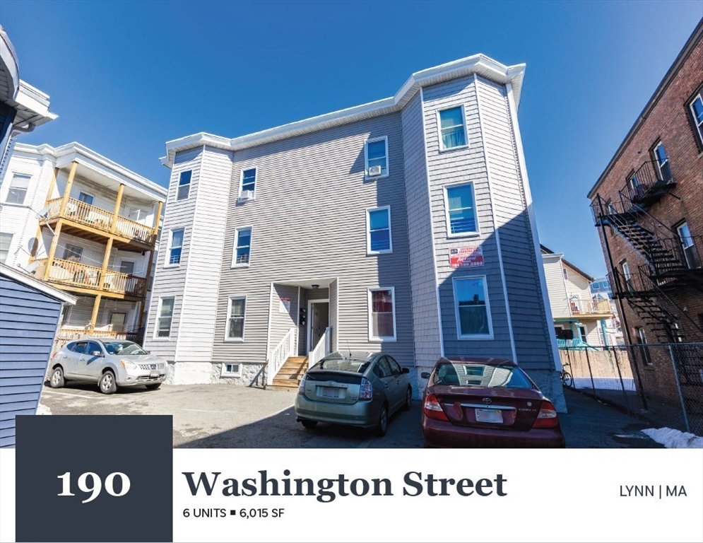 190 Washington St, Lynn, Massachusetts, 12 Bedrooms Bedrooms, 24 Rooms Rooms,6 BathroomsBathrooms,Residential Income,For Sale,Washington St,73500388