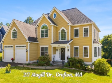 217 Magill Dr, Grafton, Massachusetts, 4 Bedrooms Bedrooms, 10 Rooms Rooms,3.5 BathroomsBathrooms,Residential,For Sale,Magill Dr,73502164
