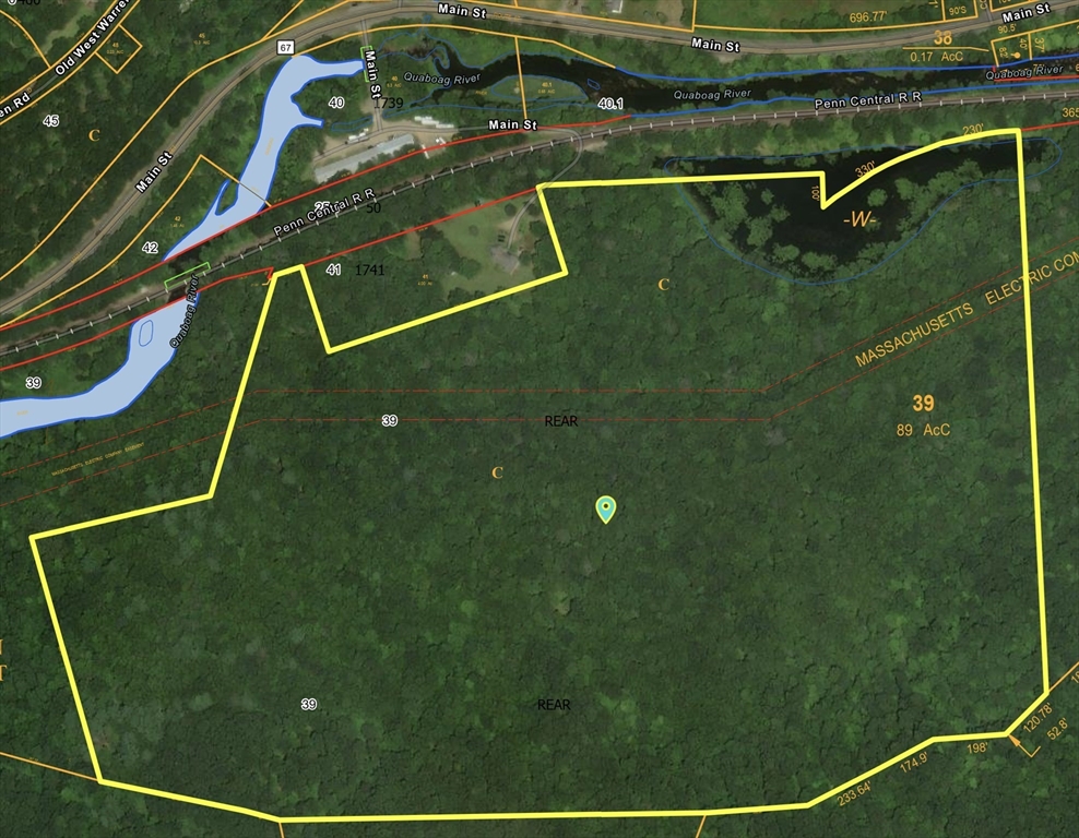 Lot 39 Main Street (Rear), Warren, Massachusetts, ,Land,For Sale,Main Street (Rear),73503940
