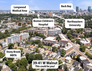 39-41 W. Walnut Park, Boston, Massachusetts, 14 Bedrooms Bedrooms, 22 Rooms Rooms,6 BathroomsBathrooms,Residential Income,For Sale,W. Walnut Park,73504678