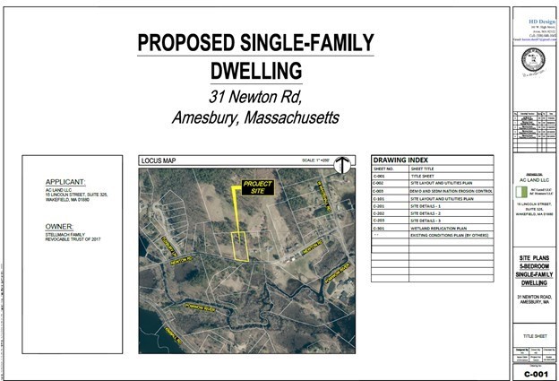 31 Newton Rd, Amesbury, Massachusetts, ,Land,For Sale,Newton Rd,73505378
