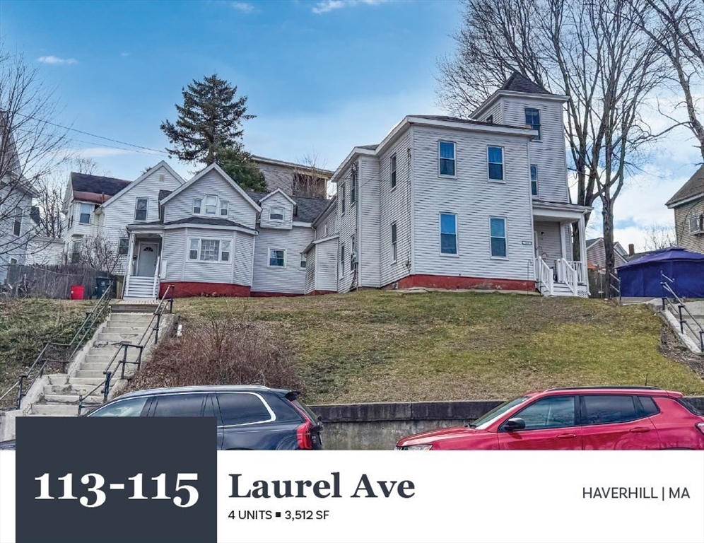 113-115 Laurel Ave, Haverhill, Massachusetts, 8 Bedrooms Bedrooms, 16 Rooms Rooms,4 BathroomsBathrooms,Residential Income,For Sale,Laurel Ave,73508624