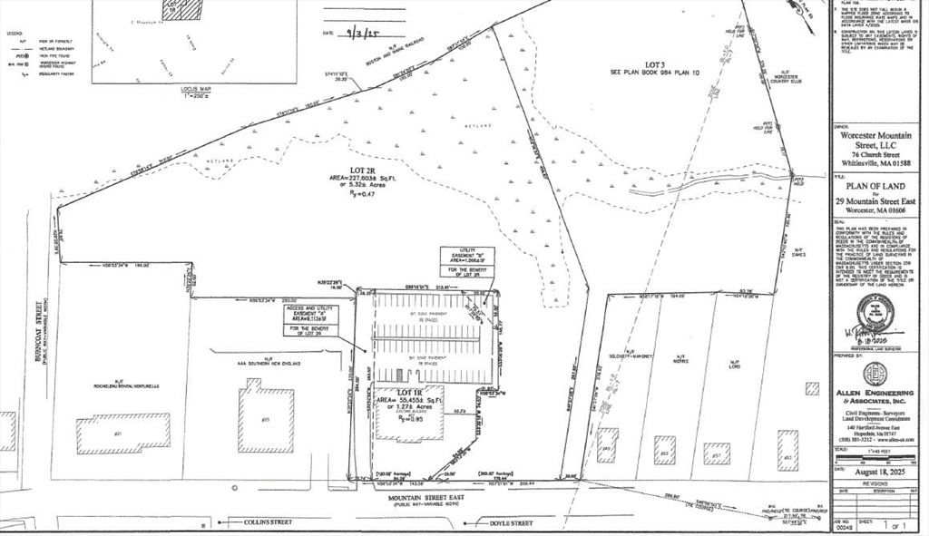 29R East Mountain St, Worcester, Massachusetts, ,Land,For Sale,East Mountain St,73514964