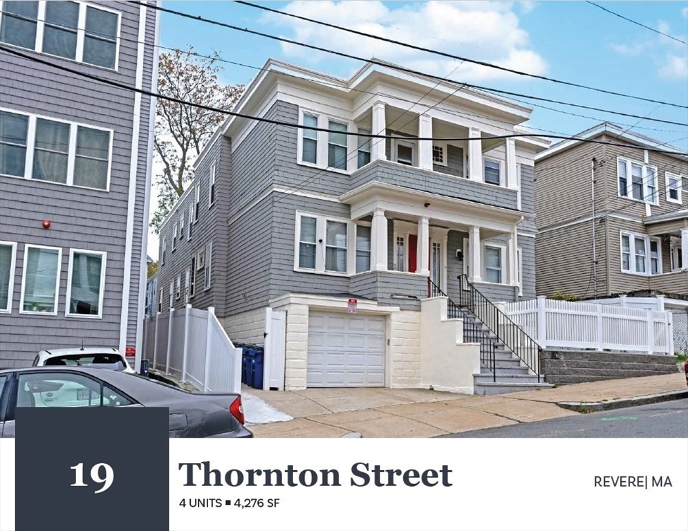 19 Thornton St, Revere, Massachusetts, 8 Bedrooms Bedrooms, 16 Rooms Rooms,4 BathroomsBathrooms,Residential Income,For Sale,Thornton St,73489216