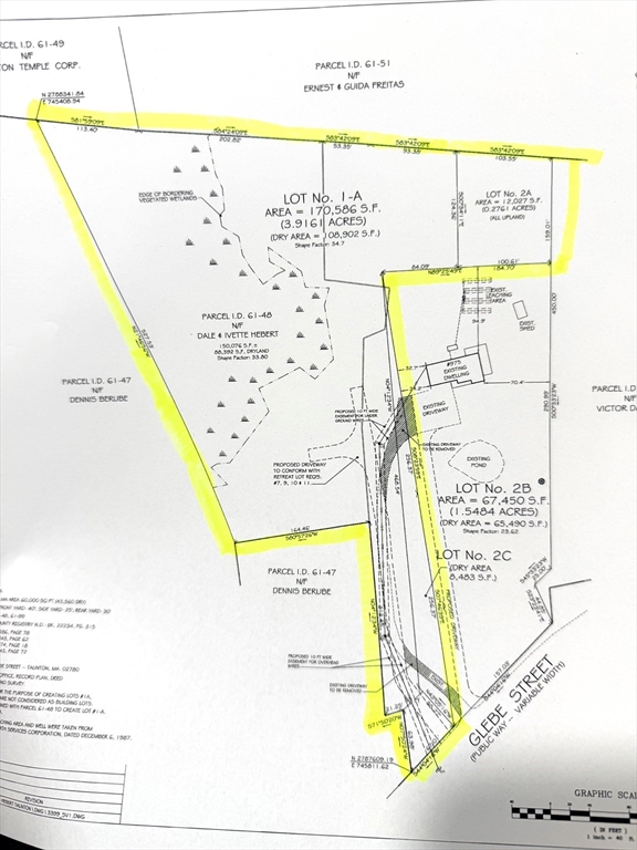 Lot 1 Glebe St, Taunton, Massachusetts, ,Land,For Sale,Glebe St,73519140