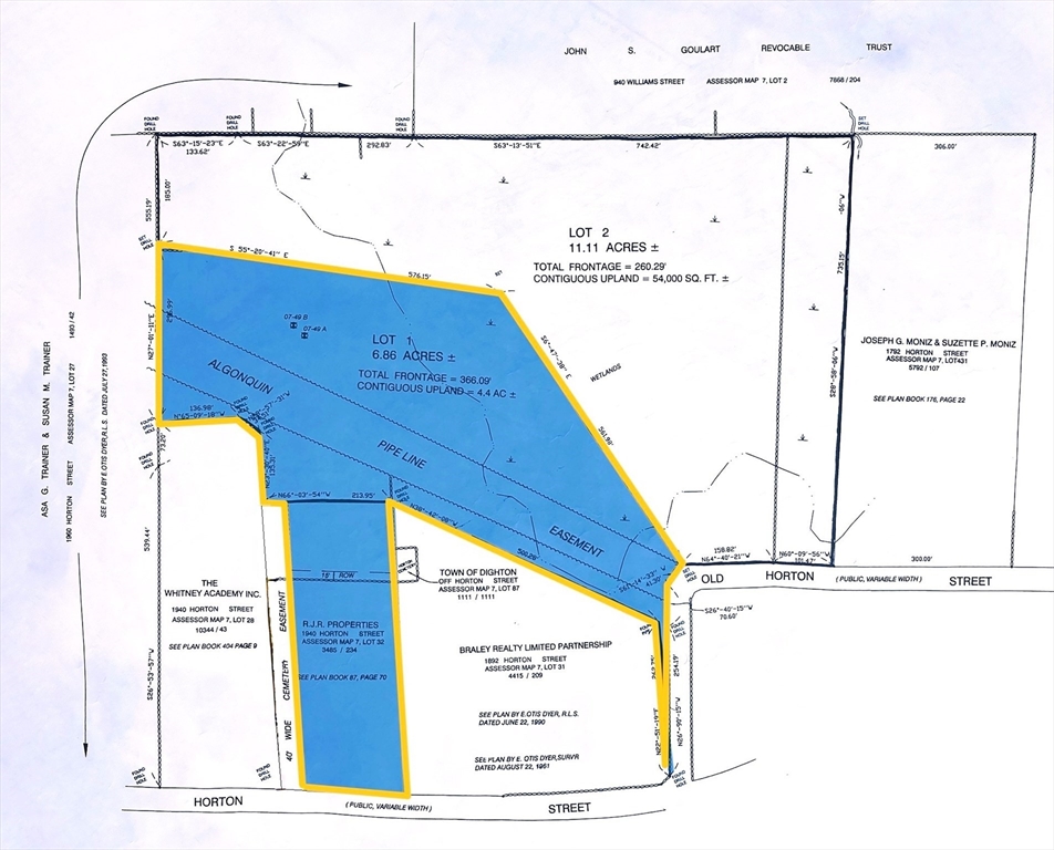 0 Horton St, Dighton, Massachusetts, ,Land,For Sale,Horton St,73333337