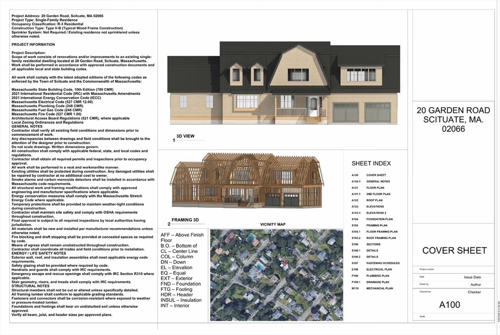 20 Garden Road, Scituate, Massachusetts, 4 Bedrooms Bedrooms, 8 Rooms Rooms,2.5 BathroomsBathrooms,Residential,For Sale,Garden Road,73527149