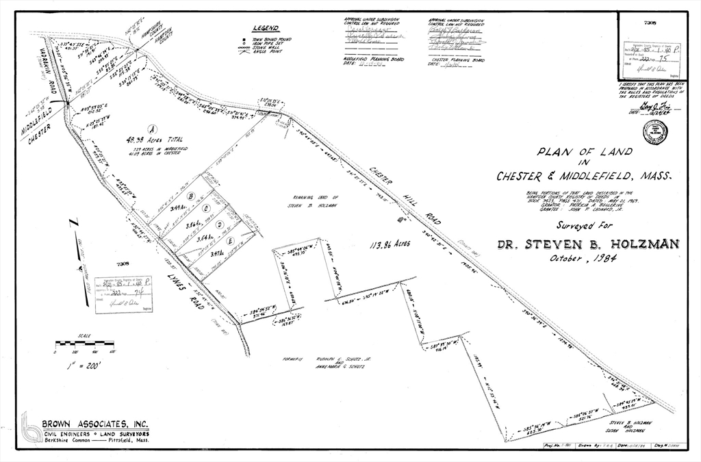 95 Lynes Rd, Chester, Massachusetts, ,Land,For Sale,Lynes Rd,73528786