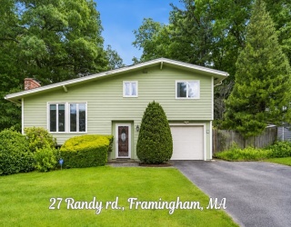 27 Randy Rd, Framingham, Massachusetts, 4 Bedrooms Bedrooms, 9 Rooms Rooms,2 BathroomsBathrooms,Residential,For Sale,Randy Rd,73529552