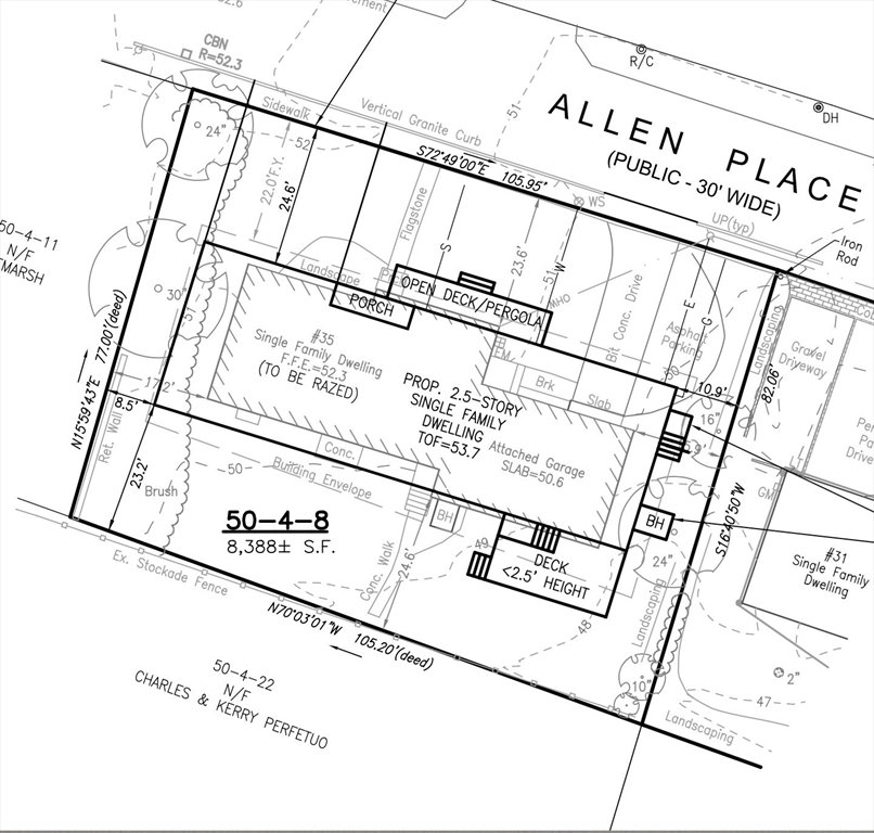 35 Allen Place, Scituate, Massachusetts, ,Land,For Sale,Allen Place,73531072