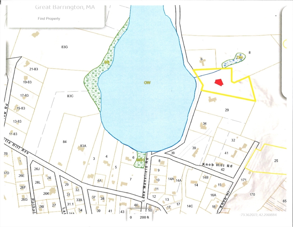 0 Lake Mansfield Rd, Great Barrington, Massachusetts, ,Land,For Sale,Lake Mansfield Rd,73531420