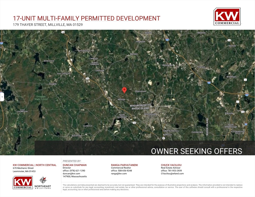 179 Thayer Street, Millville, Massachusetts, ,Land,For Sale,Thayer Street,73531868