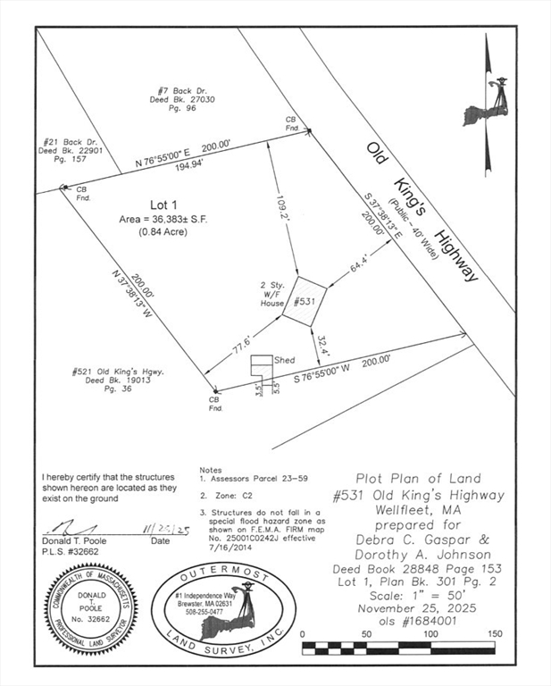 531 Old King's Highway, Wellfleet, Massachusetts, ,Commercial Sale,For Sale,Old King's Highway,73535121