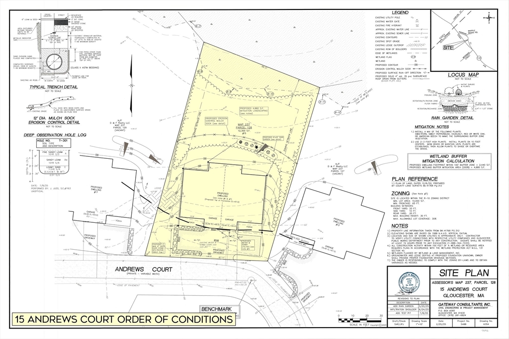 15 Andrews Court, Gloucester, Massachusetts, ,Land,For Sale,Andrews Court,73537589