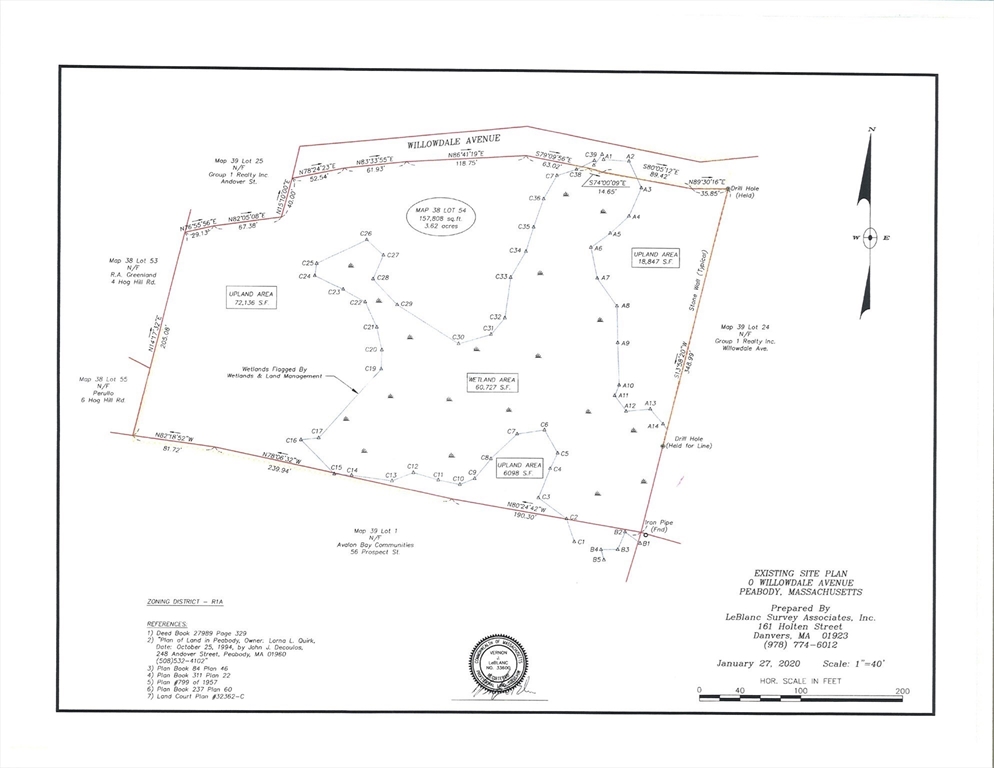 0 Willowdale, Peabody, Massachusetts, ,Land,For Sale,Willowdale,73542976