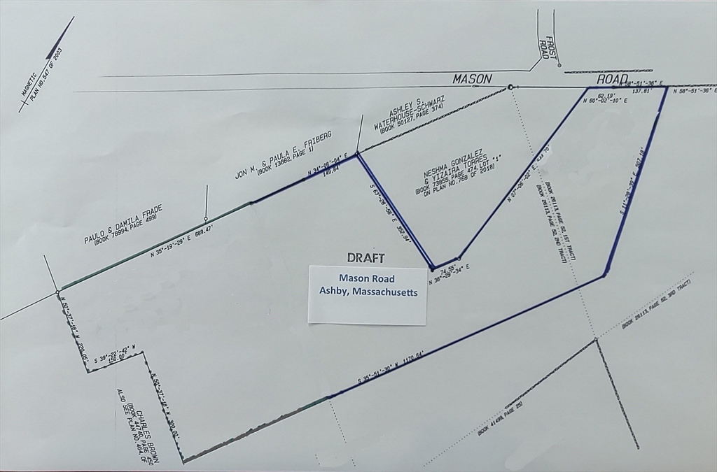 531 Mason Rd, Ashby, Massachusetts, ,Land,For Sale,Mason Rd,73506062