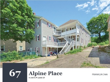 67 Alpine Place, Franklin, Massachusetts, 10 Bedrooms Bedrooms, 18 Rooms Rooms,5 BathroomsBathrooms,Residential Income,For Sale,Alpine Place,73548716