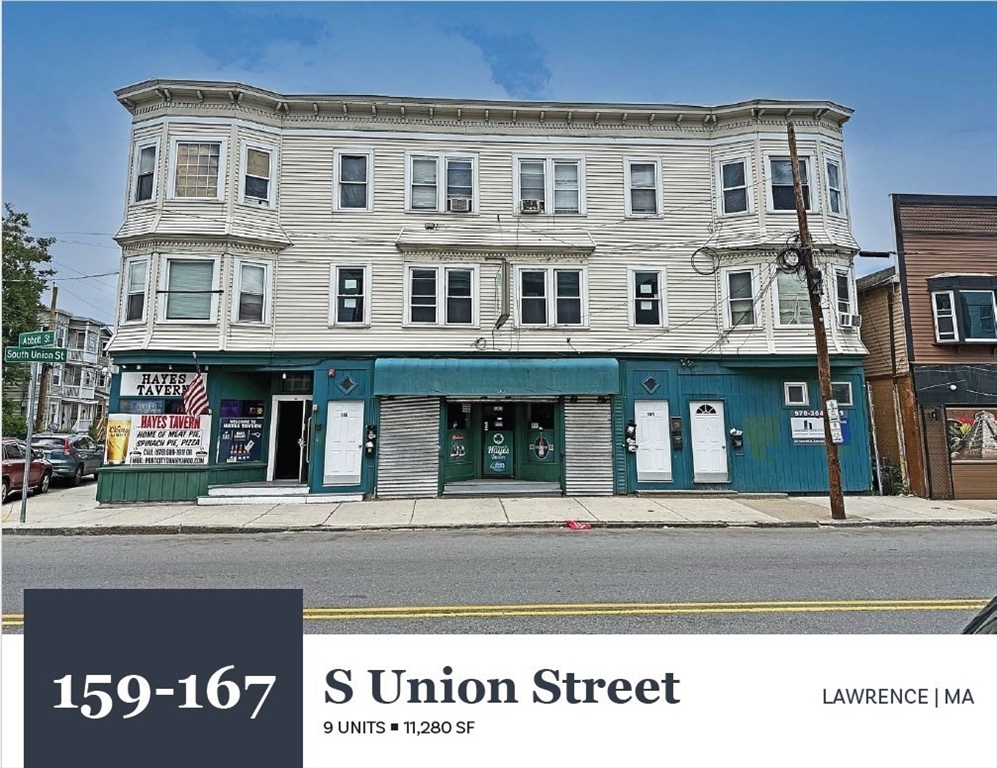 159 S Union Street, Lawrence, Massachusetts, 21 Bedrooms Bedrooms, 37 Rooms Rooms,7 BathroomsBathrooms,Residential Income,For Sale,S Union Street,73534642