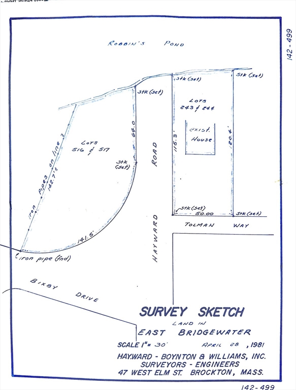 0 Bixby Dr, East Bridgewater, Massachusetts, ,Land,For Sale,Bixby Dr,73552423