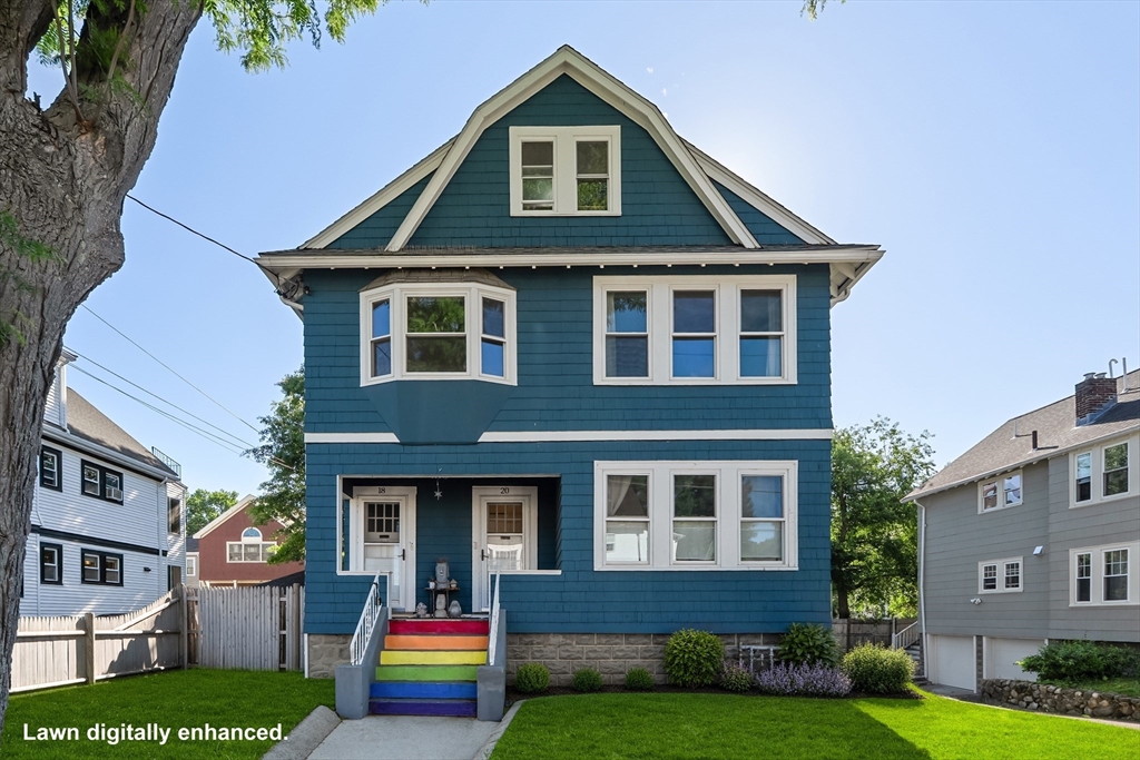 18-20 Parker St, Arlington, Massachusetts, 5 Bedrooms Bedrooms, 11 Rooms Rooms,2 BathroomsBathrooms,Residential Income,For Sale,Parker St,73532908